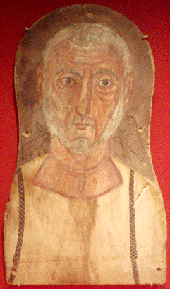A Man, AD 225-250 (New York, NY, Metropolitan Museum of Art, 44.2.2)